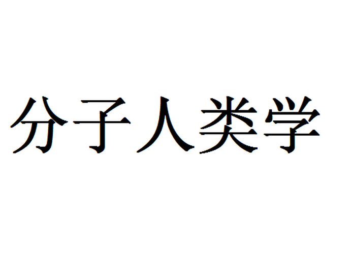 分子人類學(xué)