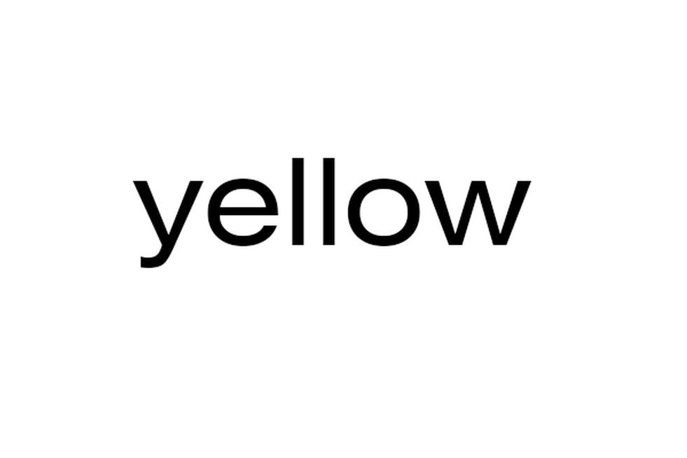 yellow