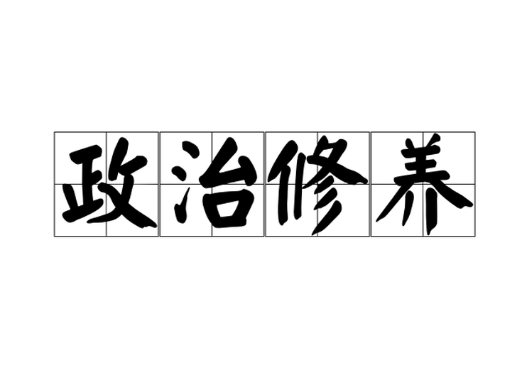 政治修養(yǎng)