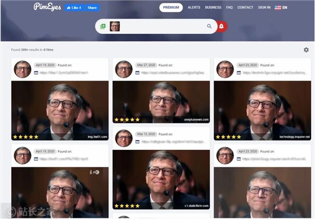 人臉搜索pimeyes中文版1