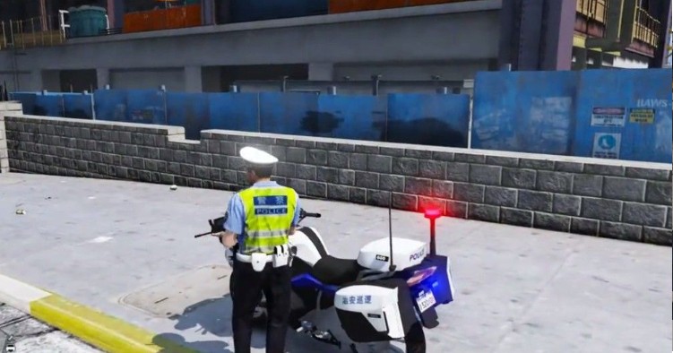 gta5中國(guó)警察mod漢化版1