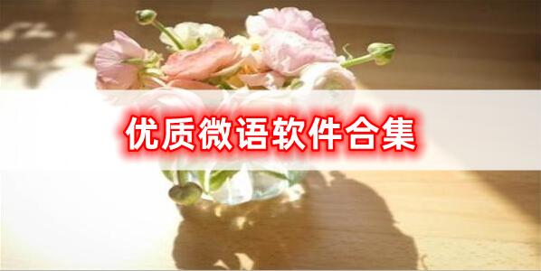 優(yōu)質(zhì)微語軟件合集