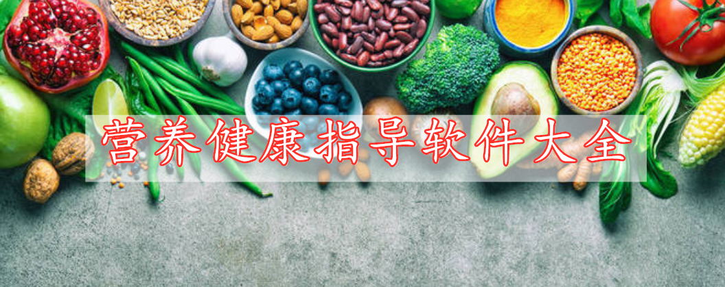 營養(yǎng)健康指導(dǎo)軟件大全