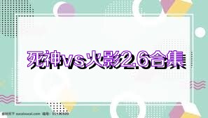 死神vs火影2.6合集