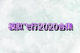 模擬飛行2020合集