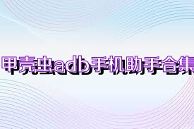 甲殼蟲adb手機助手合集