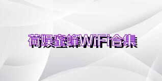 荷娛蜜蜂WiFi合集