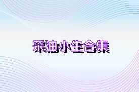 采油小生合集