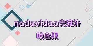 nodevideo光流補(bǔ)幀合集