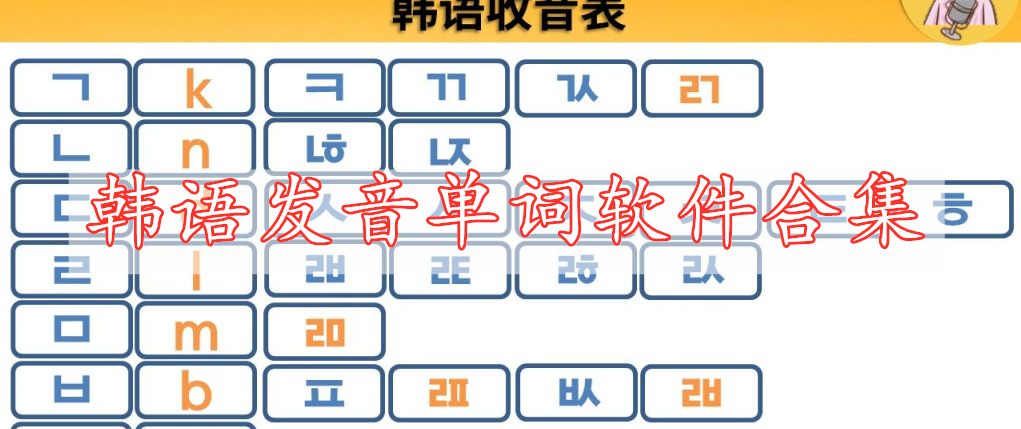 韓語發(fā)音單詞軟件合集