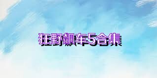 狂野飆車5合集