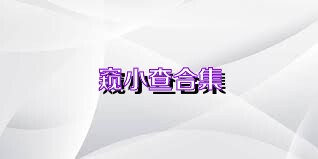 窺小查合集