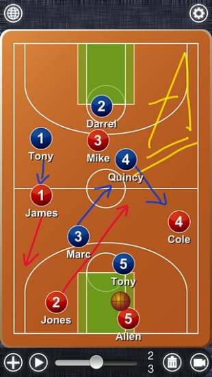 籃球戰(zhàn)術(shù)板最新版1