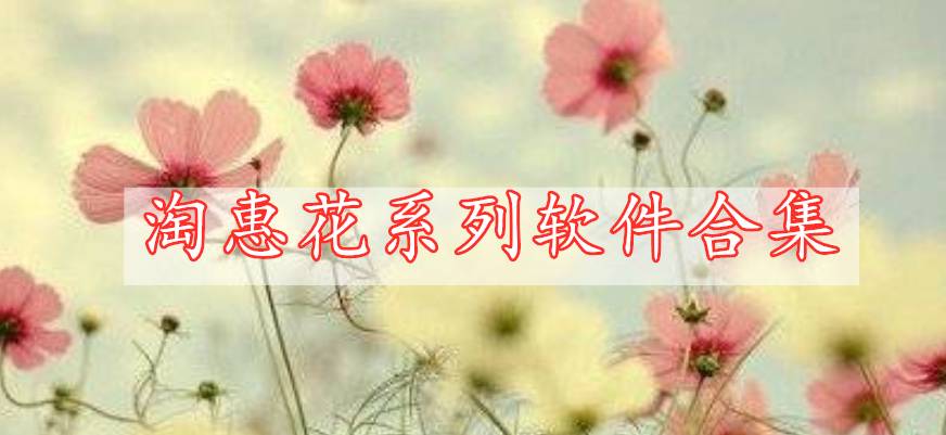 淘惠花系列软件合集