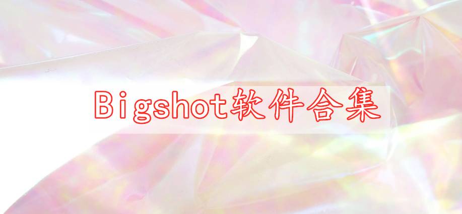 Bigshot软件合集