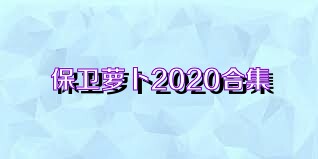 保衛(wèi)蘿卜2020合集