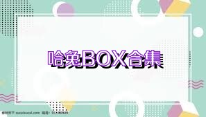 哈兔BOX合集