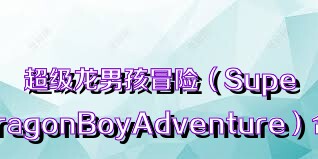 超級龍男孩冒險（SuperDragonBoyAdventure）合集