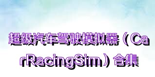 超級汽車駕駛模擬器（CarRacingSim）合集