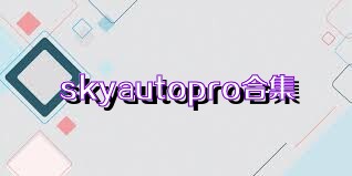 skyautopro合集