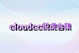 cloudcc悅虎合集