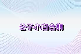 公子小白合集