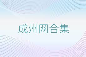 成州網(wǎng)合集