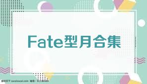 Fate型月合集