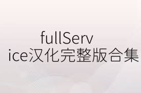 fullService漢化完整版合集