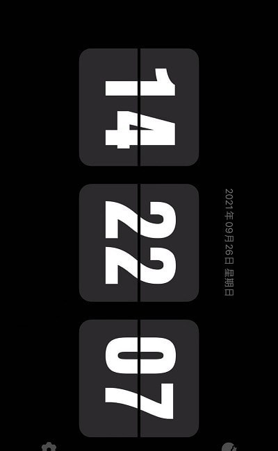 flipclock翻頁時鐘app2