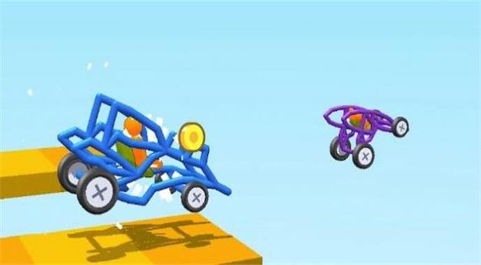 畫輛碰碰車小游戲3