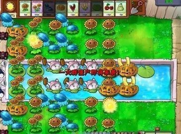 植物大戰僵尸重疊種植最新版1