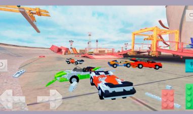 積木車(chē)輛碰撞2V1.03