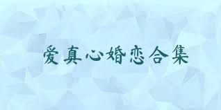愛真心婚戀合集