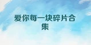 愛你每一塊碎片合集