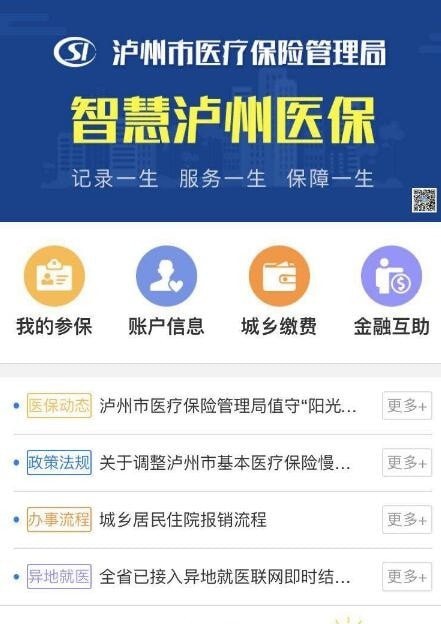 智慧瀘州醫(yī)保手機(jī)版1