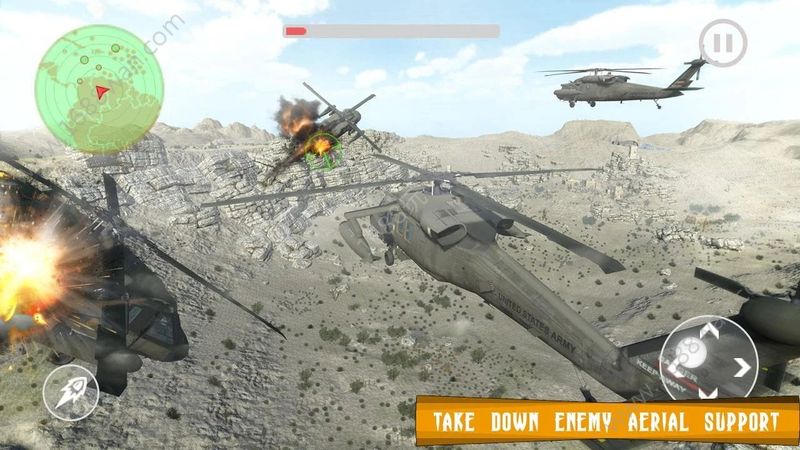 阿帕奇直升機空戰(zhàn)游戲破解版1