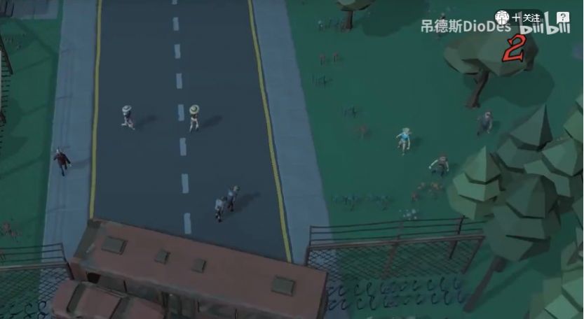 成群結(jié)隊(duì)模擬器僵尸感染人類2