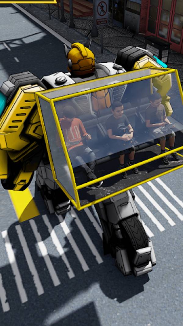 公交車機器人游戲4