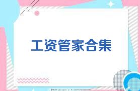 工資管家合集
