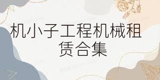 機(jī)小子工程機(jī)械租賃合集