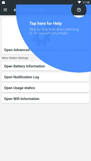 4G LTE Only Mode手機版