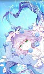 夢(mèng)幻少女壁紙鎖屏1
