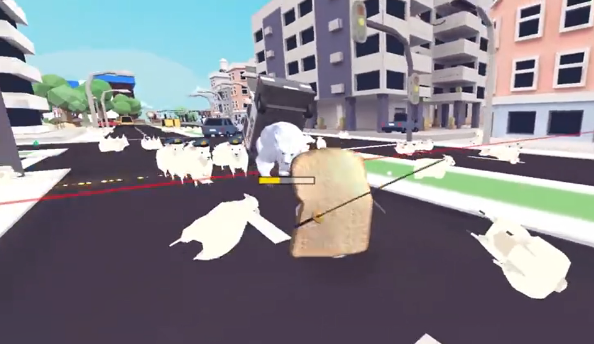 非常普通的鹿我是面包游戲1