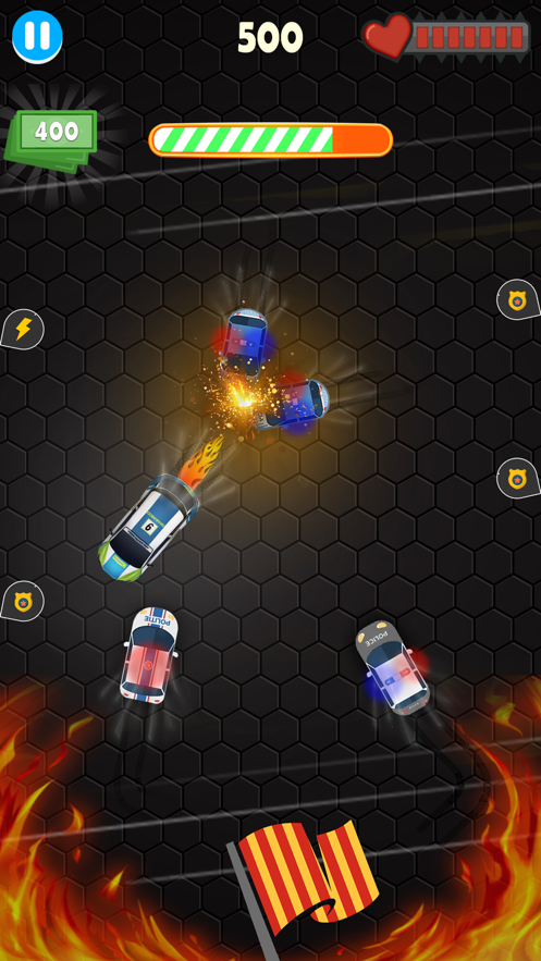 警車(chē)警察追逐游戲2