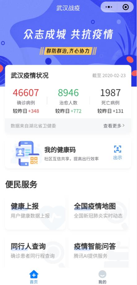 微信武漢戰(zhàn)疫小程序核酸檢測(cè)結(jié)果查詢?nèi)肟?