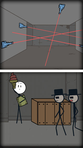 火柴人大逃亡 吃雞篇1