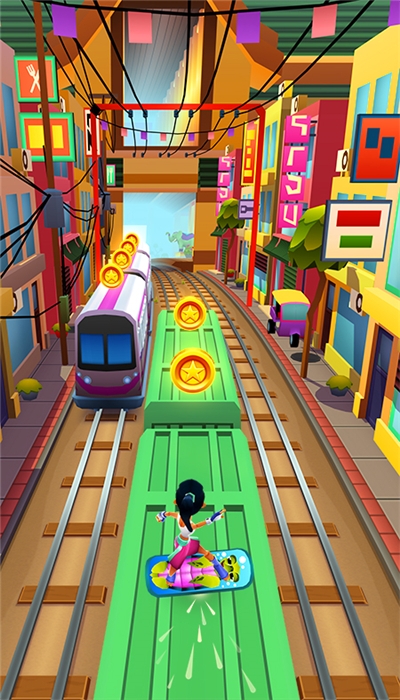 地鐵跑酷老版本3