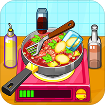 制作泰國料理廚房做飯