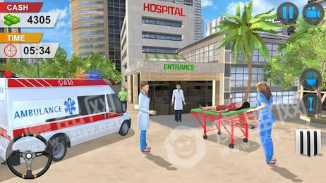 救護車(chē)駕駛救援模擬器1